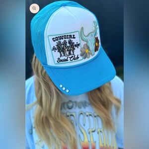 Custom Cowgirl Social Club Trucker Hat